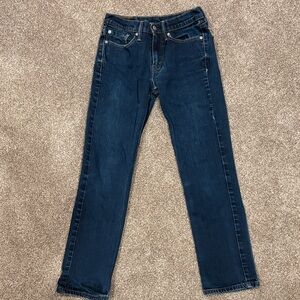 Levi's Dark Blue Slim Straight Women's Jeans